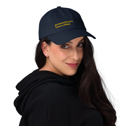 Statement-Cap: powered by love (and coffee)